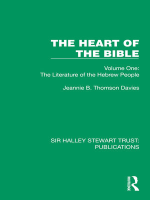 cover image of The Heart of the Bible, Volume One